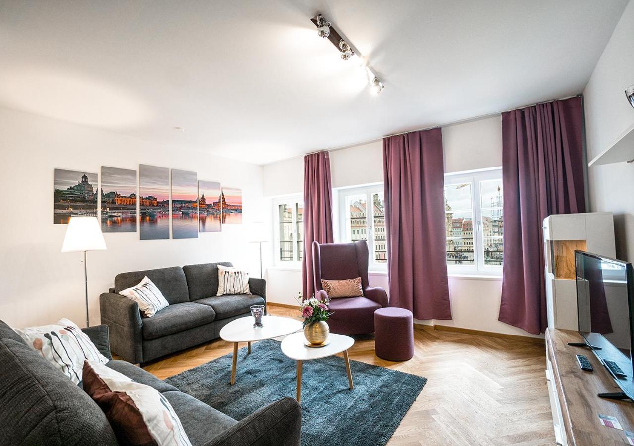 Familienapartment Mit Blick Zur Frauenkirche Dresde