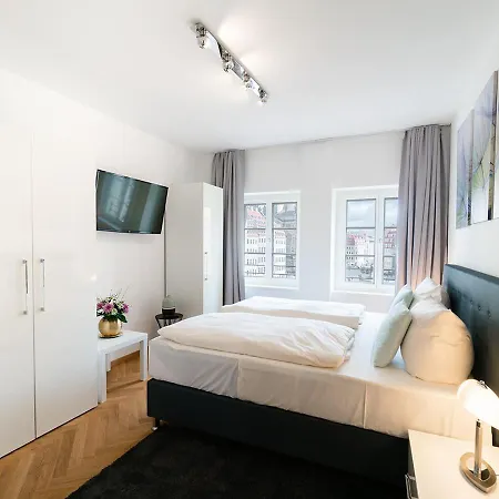 Familienapartment mit Blick zur Frauenkirche Dresden Exterior foto